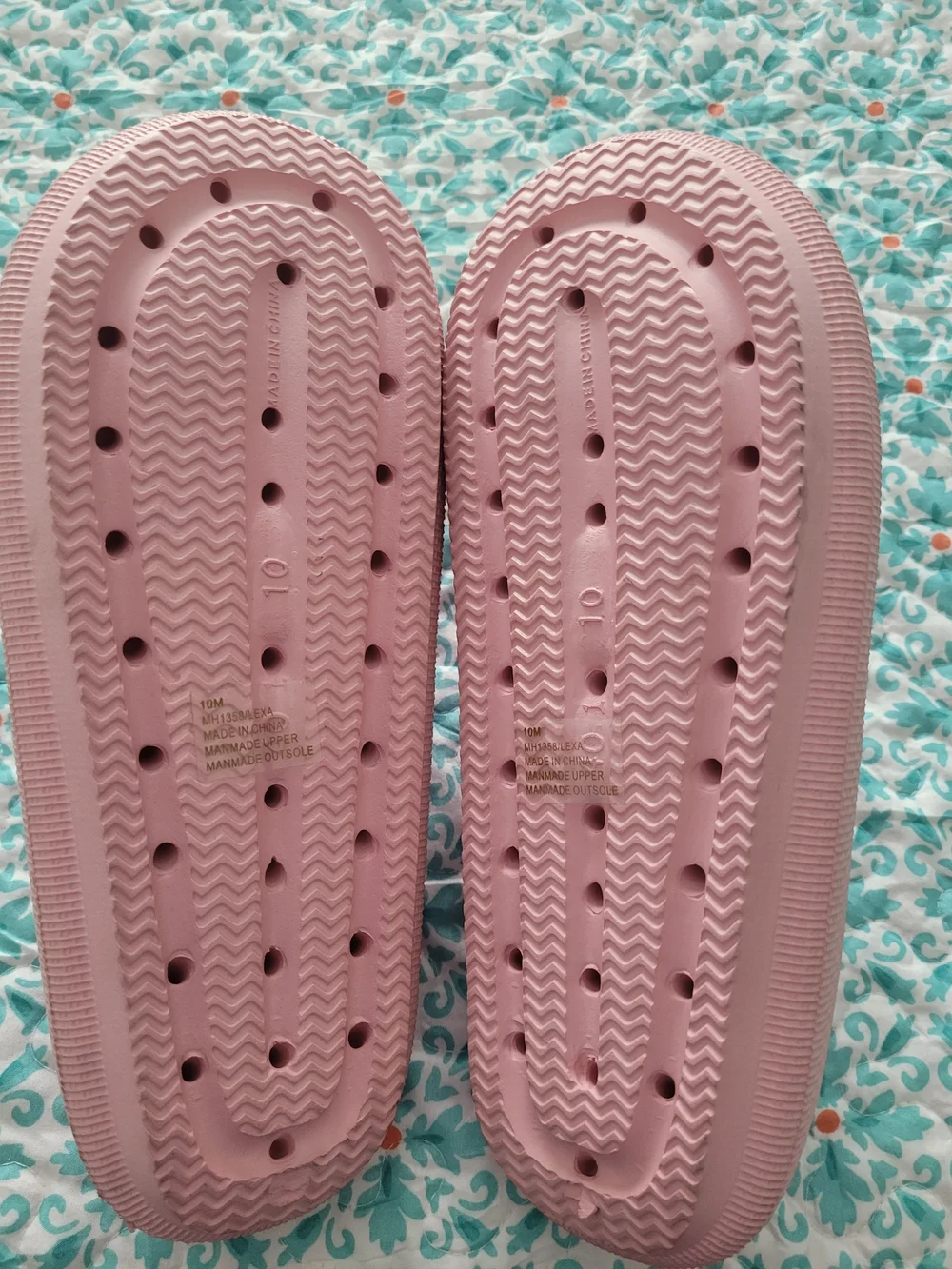 Women’s Pink Mia Slide Sandals - Lightweight Comfort size 10 NWOT